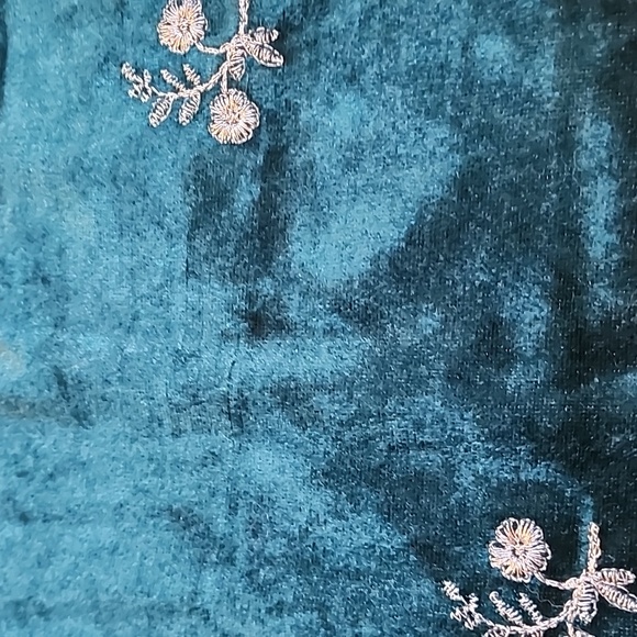 ZARA VELVET AUTUMN/WINTER DRESS - Picture 5 of 12